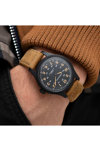 HAMILTON Titanium Automatic Brown Leather Strap