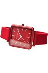 BERING True Aurora Red Silicone Strap