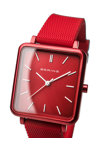 BERING True Aurora Red Silicone Strap