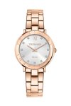 TRUSSARDI T-Vision Crystals Rose Gold Stainless Steel Bracelet