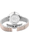 PIERRE LANNIER Eolia Crystals Two Tone Stainless Steel Bracelet