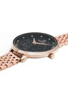 PIERRE LANNIER Eolia Crystals Rose Gold Stainless Steel Bracelet