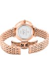 PIERRE LANNIER Eolia Crystals Rose Gold Stainless Steel Bracelet