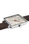 PIERRE LANNIER Lecare Brown Leather Strap