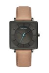 PIERRE LANNIER Dune Brown Leather Strap