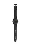 SWATCH Gents Masa Black Plastic Strap