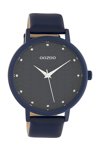 OOZOO Timepieces Blue Leather Strap