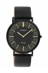 OOZOO Vintage Black Leather Strap