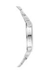 TRUSSARDI T-Bent Crystals Silver Stainless Steel Bracelet