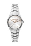 TRUSSARDI T-Bent Silver Stainless Steel Bracelet