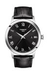 TISSOT Classic Dream Black Leather Strap