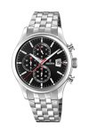 FESTINA Gents Chronograph Silver Stainless Steel Bracelet