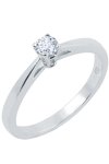 SAVVIDIS 18ct White Gold Solitaire Ring with Diamond (No 53)