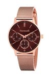 FERENDI Ladies Rose Gold Stainless Steel Bracelet