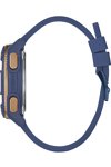 GUESS Zip Chronograph Blue Rubber Strap