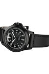 HAMILTON Khaki Field King Automatic Black Leather Strap