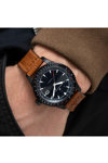 HAMILTON Khaki Aviation Converter Automatic Brown Leather Strap