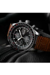 HAMILTON Khaki Aviation Converter Automatic Chronograph Brown Leather Strap