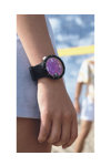 SWATCH Big Bold Futuristic Black with Black Silicone Strap