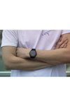 SWATCH Gents BlackNyellow Black Silicone Strap