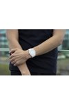 SWATCH Gents WhiteNpurple White Silicone Strap