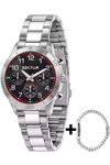 SECTOR 270 Chronograph Silver Stainless Steel Bracelet Gift Set