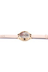 OUI&ME Fleurette Pink Leather Strap