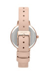 OUI&ME Fleurette Pink Leather Strap