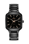 RADO True Square Automatic Black Ceramic Bracelet (R27078162)