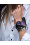 GARMIN Lily™ Sport Midnight Orchid & Deep Orchid Silicone Band