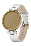 GARMIN Lily™ Classic Light Gold & White Leather Band