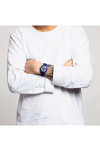 SWATCH Gents N-Igma Navy Blue Silicone Strap