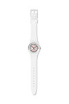 SWATCH Gents N-Igma Navy White Silicone Strap