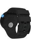 SWATCH Big Bold Deep Concrete Black Silicone Strap