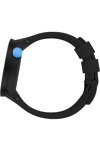 SWATCH Big Bold Deep Concrete Black Silicone Strap