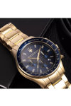 MASERATI Sfida Chronograph Gold Stainless Steel Bracelet