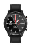 DAS.4 Smartwatch Chronograph Black Silicon Strap SQ12