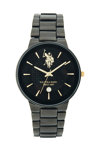 U.S.Polo Logan Black Stainless Steel Bracelet