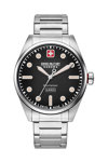 SWISS MILITARY HANOWA Mountaineer Silver Stainless Steel Bracelet