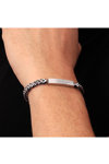 SECTOR Stainless Steel Bracelet with Rope