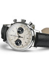 HAMILTON Intra-Matic Mechanical Chronograph Black Leather Strap