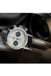 HAMILTON Intra-Matic Mechanical Chronograph Black Leather Strap