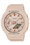 CASIO G-SHOCK Chronograph Beige Rubber Strap