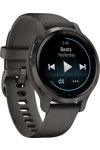 GARMIN Venu 2S Slate Bezel with Graphite Case and Grey Silicone Band