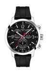 TISSOT PRC200 Chronograph Black Rubber Strap