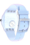 SWATCH New Gent Flowerscreen Light Blue Silicone Strap