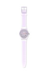 SWATCH New Gent Pink Mist Purple Silicone Strap