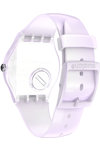 SWATCH New Gent Pink Mist Purple Silicone Strap