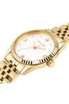 OUI&ME Coquette Diamonds Gold Stainless Steel Bracelet