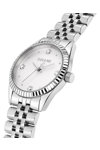 OUI&ME Coquette Diamonds Silver Stainless Steel Bracelet